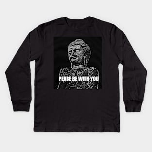 Peace be with You Kids Long Sleeve T-Shirt